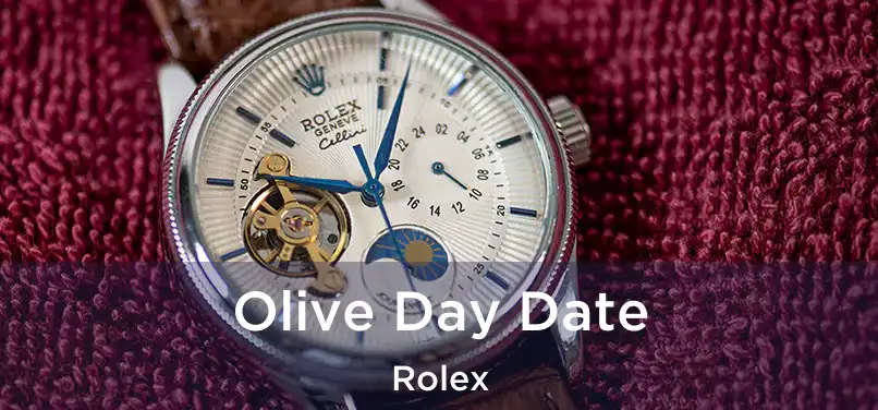  Olive Day Date Rolex
